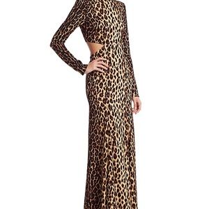 ALC LEOPARD GABRIELLA DRESS
